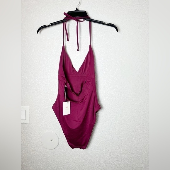 NWT Andie Swim The Lagos One Piece in Plum - Picture 4 of 7
